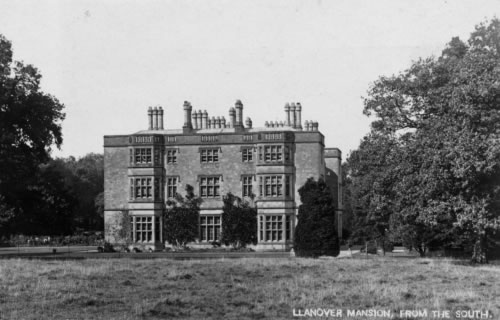 Llanover House, Designed by Thomas Hopper. Built 1837, demolished 1936